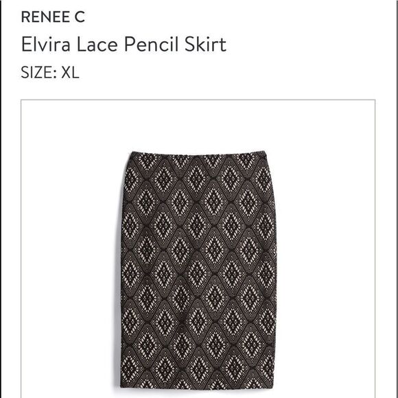 ELVIRA LACE Pencil Skirt - Picture 2 of 9